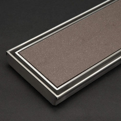 1000 x 100 mm Wide Tile Insert Floor Grate No Drain - Acqua Bathrooms