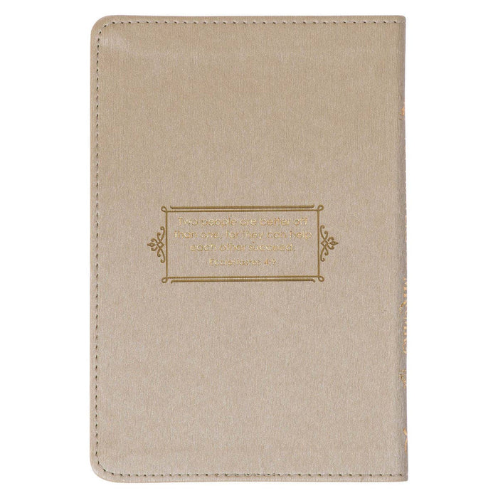 "101 Prayers for Mr. & Mrs." Faux Leather Devotional