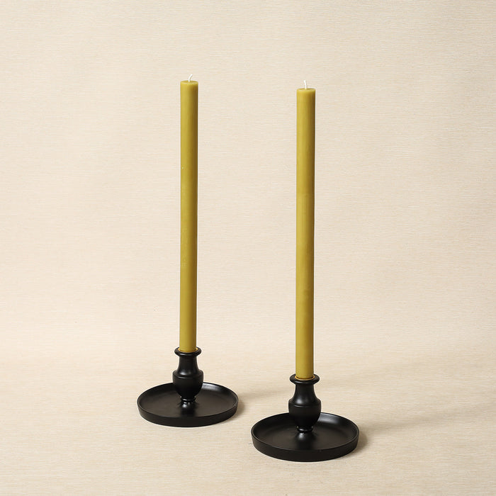 18" Beeswax Church Tapers