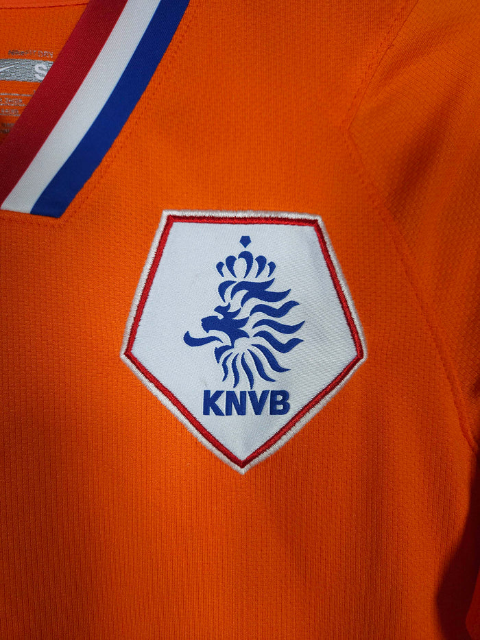 2008-09 Netherlands Home Shirt - detailed view
