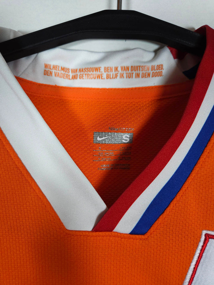 2008-09 Netherlands Home Shirt - detailed view