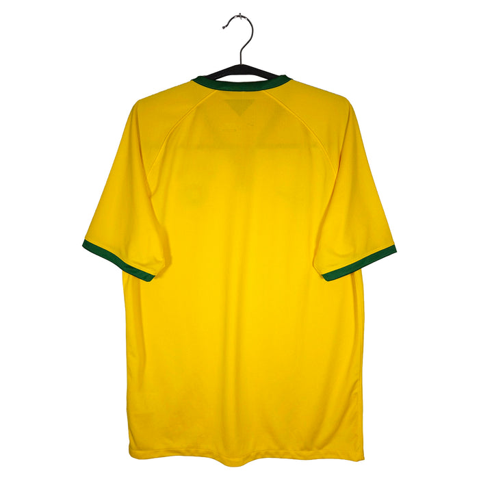 2014-15 Brazil Home Shirt - back view