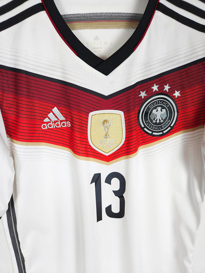 2014-15 Germany Home Shirt Müller #13 - detailed view