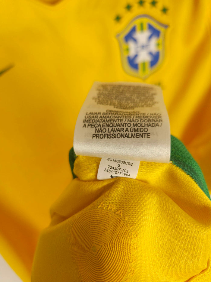 2016-17 Brazil Home Shirt - detailed view