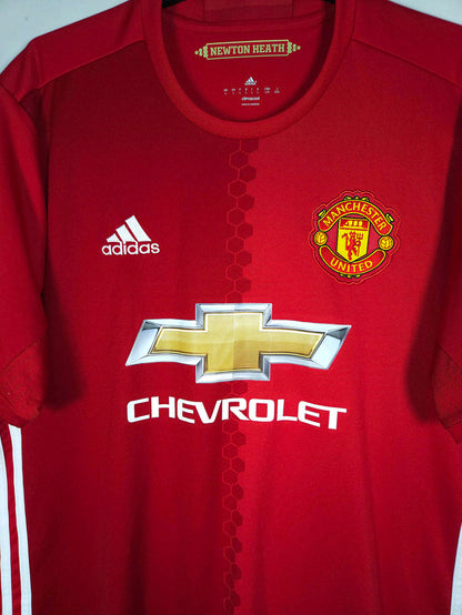 2016-17 Manchester United Home Shirt - detailed view