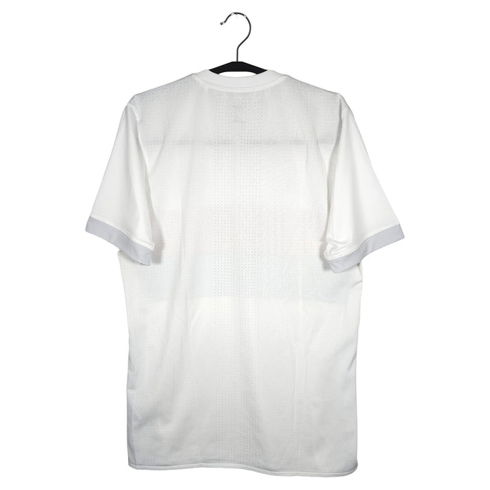 2017-18 Olympique Lyon Home Shirt (Match-prepared) - back view