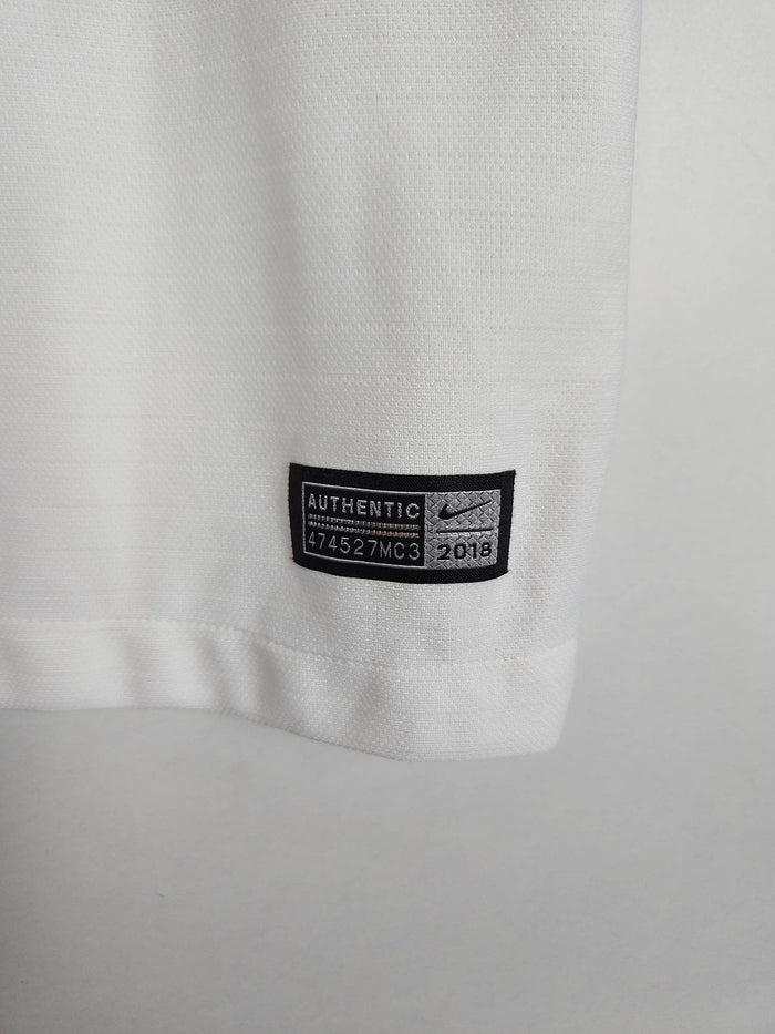 2018-19 England Home Shirt - detailed view