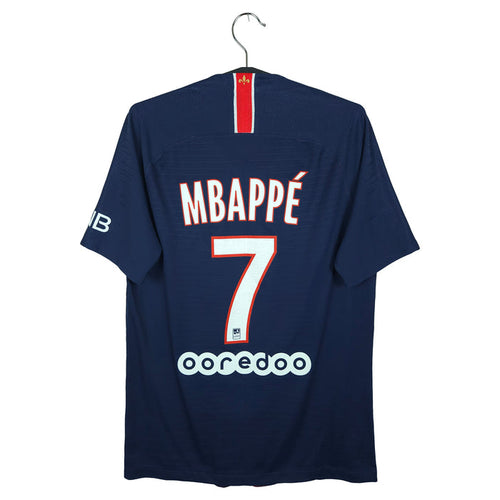 2018-19 Paris Saint-Germain Home Shirt Mbappé #7 (Pro) - back view