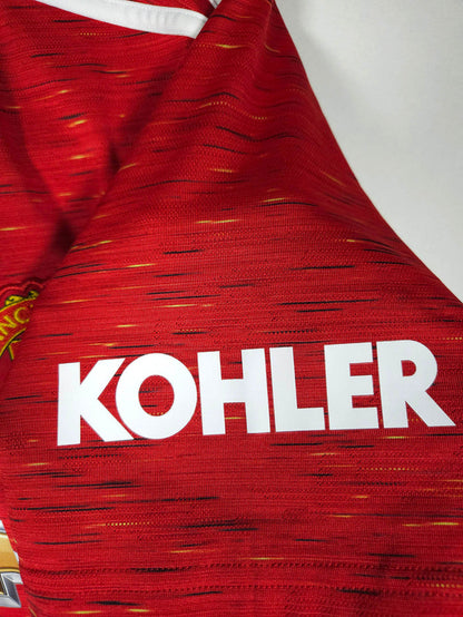 2020-21 Manchester United Home Shirt - detailed view