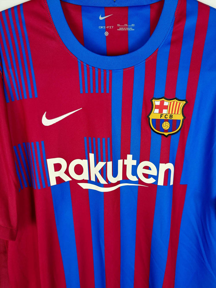 2021-22 Barcelona Home Shirt - detailed view