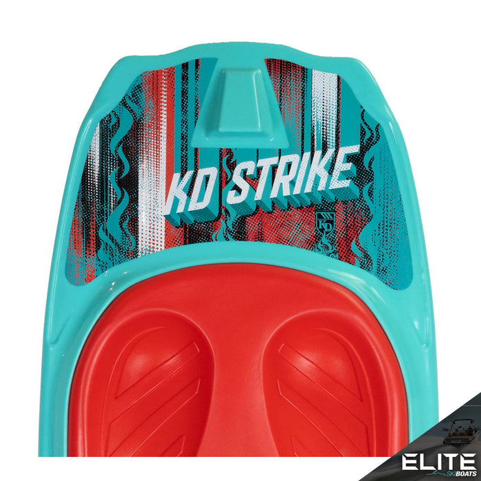 2027 KD STRIKE KNEEBOARD - TEAL/RED