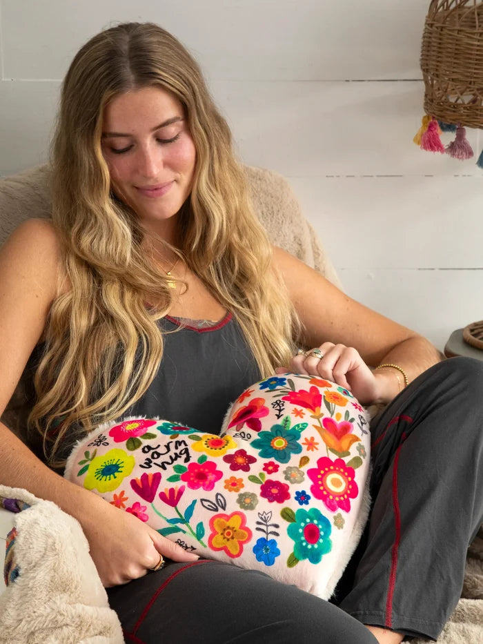 "A Warm Hug" Cozy Weighted Pillow