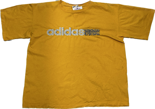 Adidas Retro Oversized Yellow T-shirt