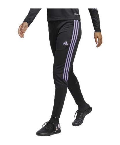 Adidas Tiro 23 Women's Training Pants Black Purple IC1601