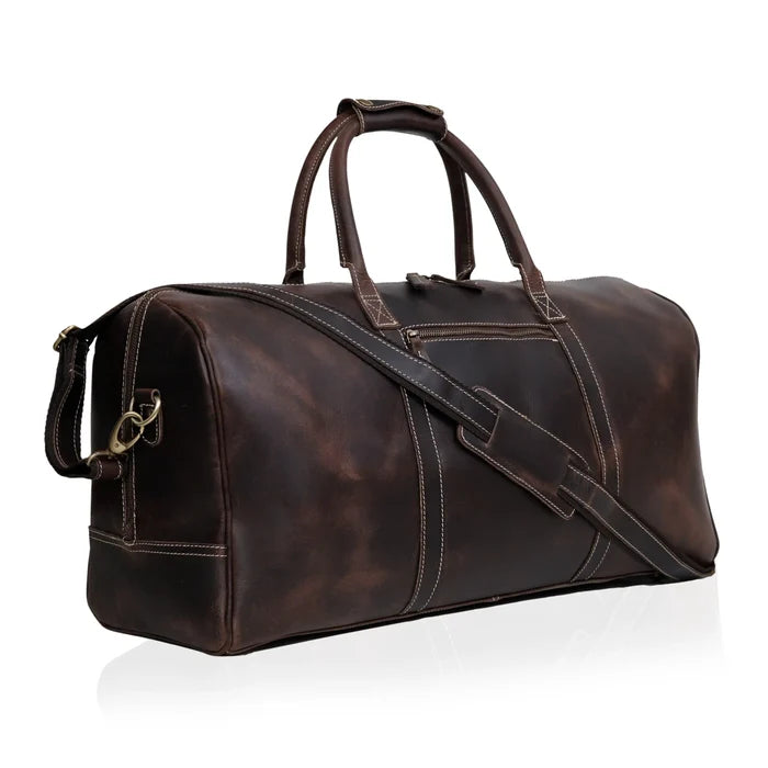 Agamemnon Leather Duffel