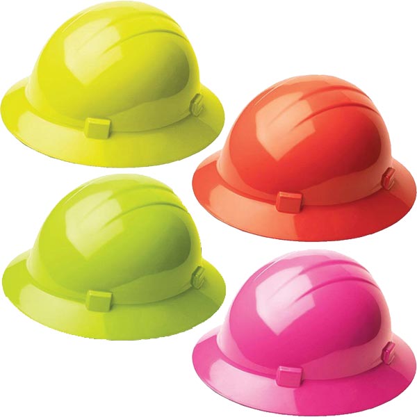 Americana® Full Brim Safety Helmets