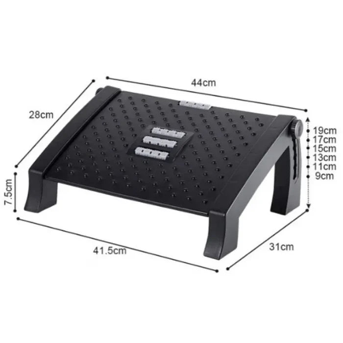 ARORA Adjustable Footrest with Massager