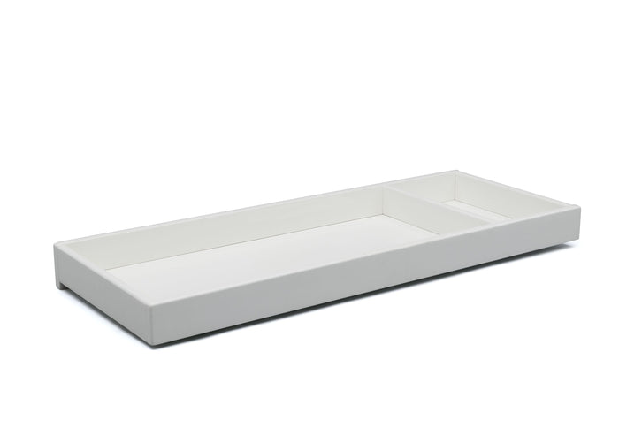 Delta Children Bianca White (130) Avery Changing Tray (708710), Sideview, b1b