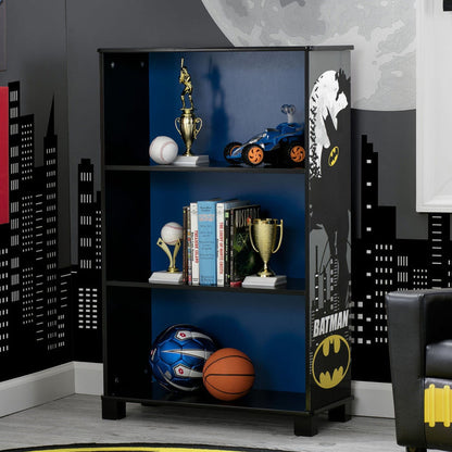 Delta Children Batman (1200) Batman Deluxe 3-Shelf Bookcase