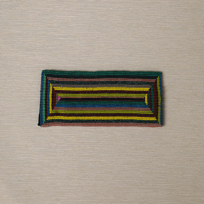 Beaded eye glasses case