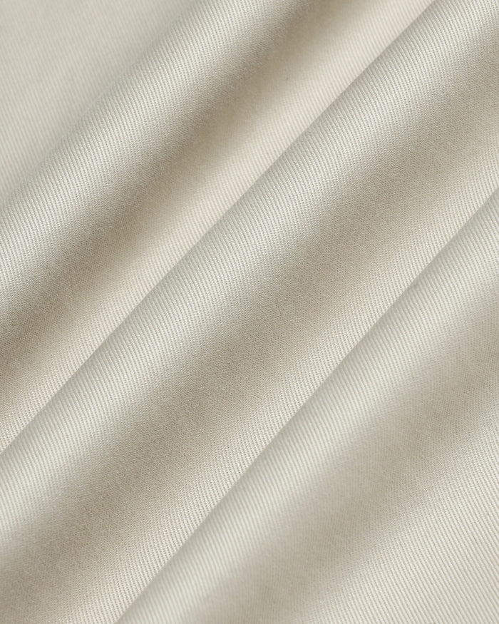 Beige Solid Khakis - Pine