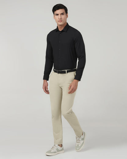 Beige TechPro Solid Khakis - Yukon