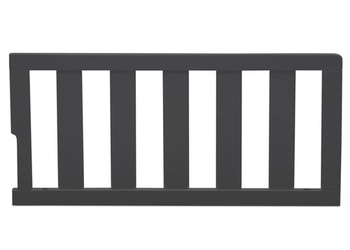 Delta Children Charcoal Grey (029) Bennington Elite Toddler Guardrail (550725), Straight, a1a
