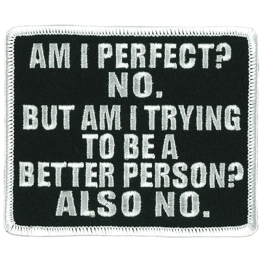 Better Person Patch: Better Person 4" X 3" Patch