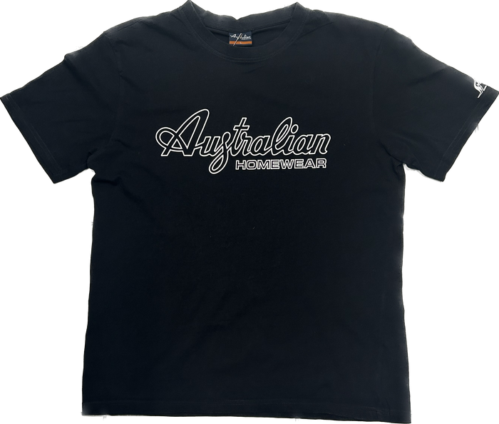 Black Cotton Australian T-shirt