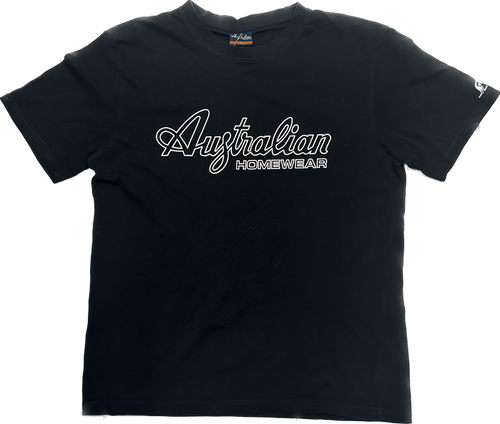 Black Cotton Australian T-shirt