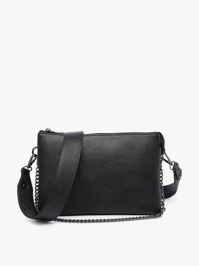 black crossbody chain