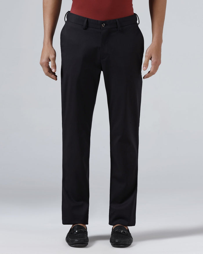 Black Non Iron Solid Khakis - Maple