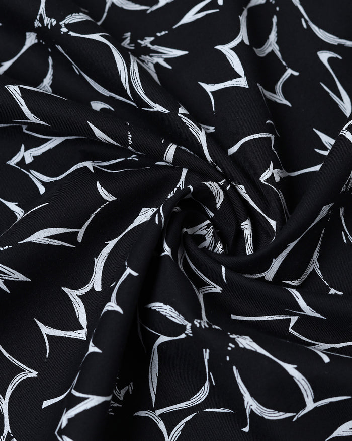 Black Printed Shirt - Marcen