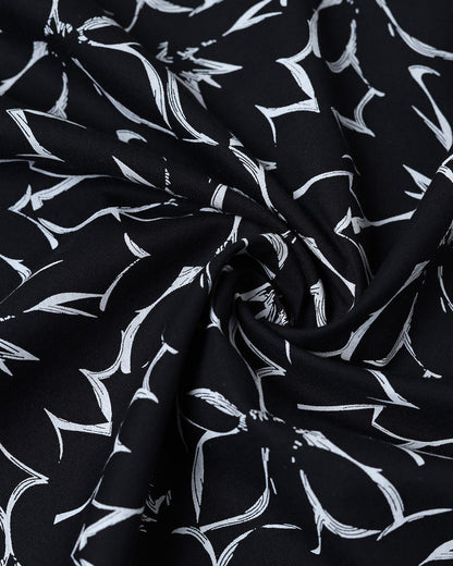 Black Printed Shirt - Marcen