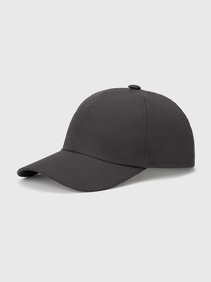 Black Rainproof Baseball Cap - Atica Man