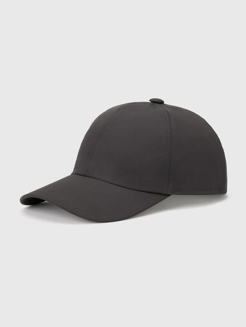 Black Rainproof Baseball Cap - Atica Man