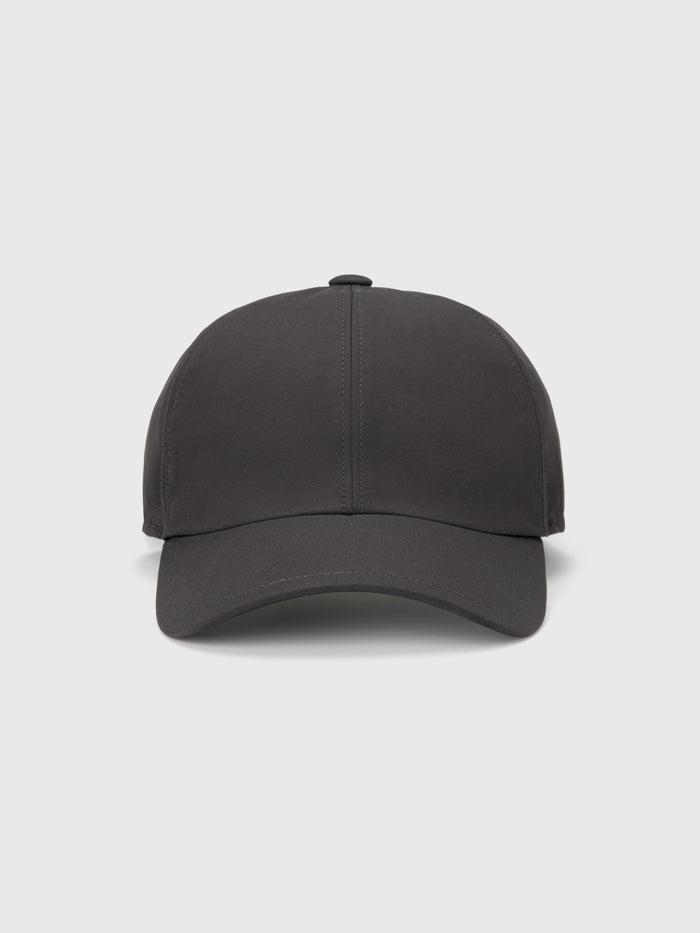 Black Rainproof Baseball Cap - Atica Man