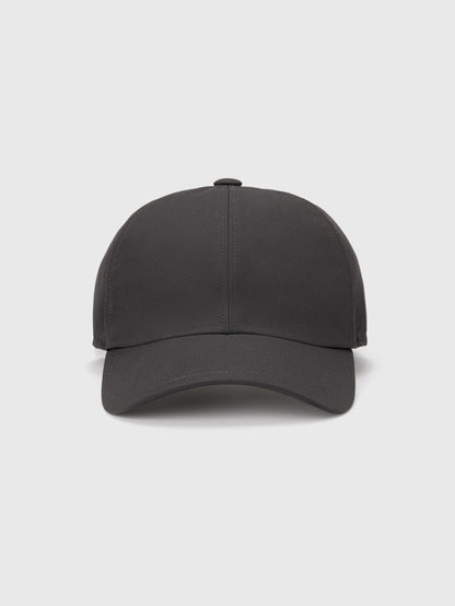 Black Rainproof Baseball Cap - Atica Man