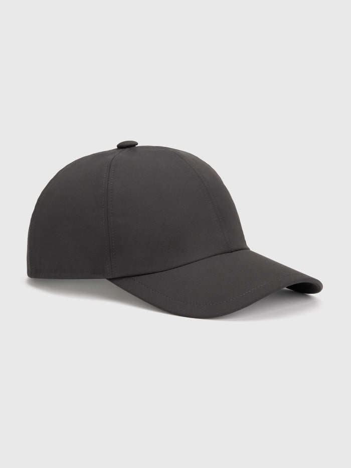 Black Rainproof Baseball Cap - Atica Man