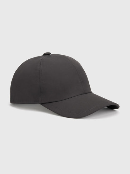 Black Rainproof Baseball Cap - Atica Man