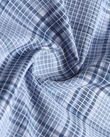 Blue Check Shirt - Farlen