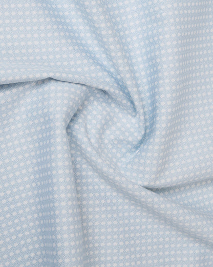 Blue Printed Shirt - Elver