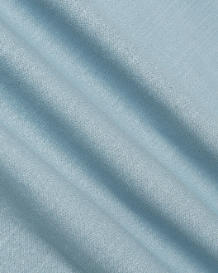 Blue Solid Shirt - Gobert