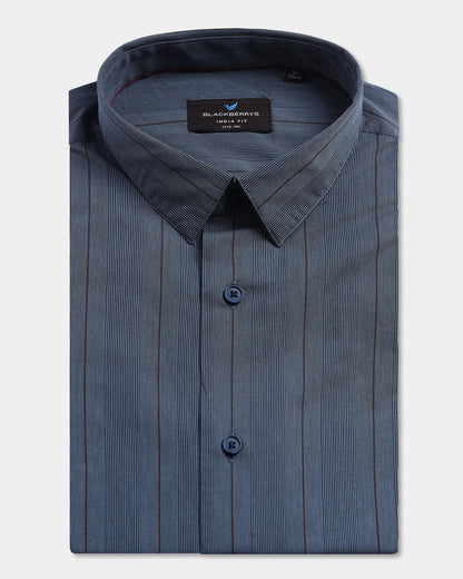 Blue Stripe Shirt - Ovlon