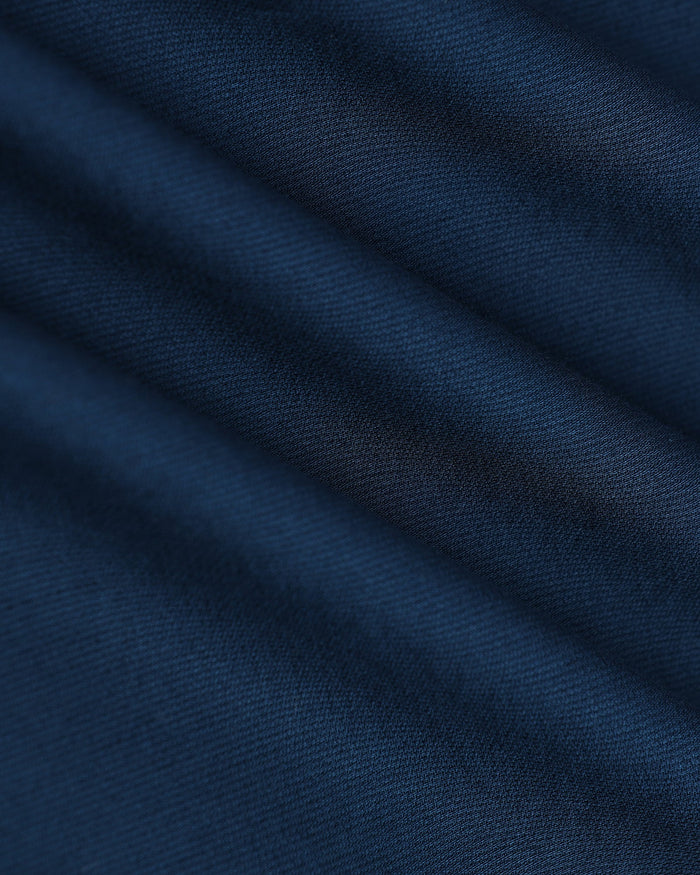 Blue Textured Shirt - Nuvan
