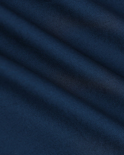 Blue Textured Shirt - Nuvan