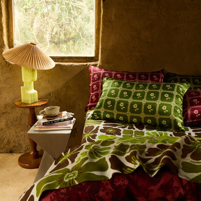 Bonny Silk Pillowcase - Hunter Green Standard