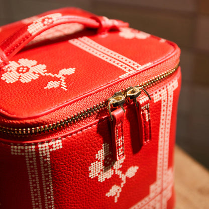 Bonny Small Vanity Case - Poppy