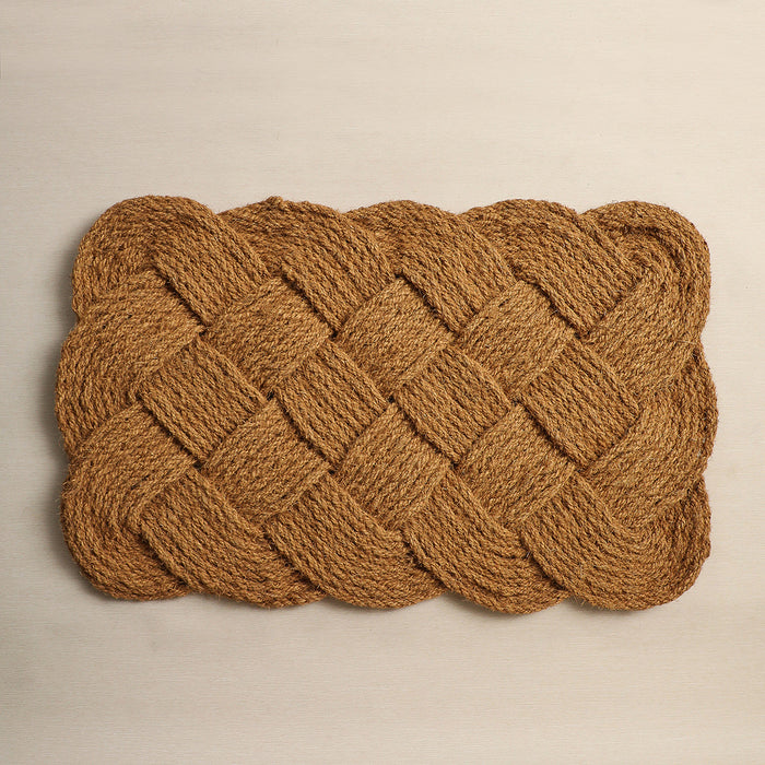 Braided Coconut Fiber Doormat