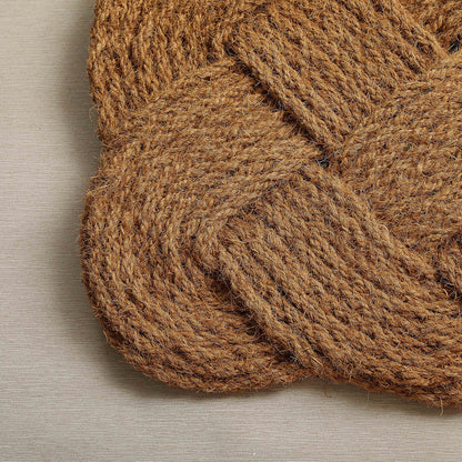 Braided Coconut Fiber Doormat